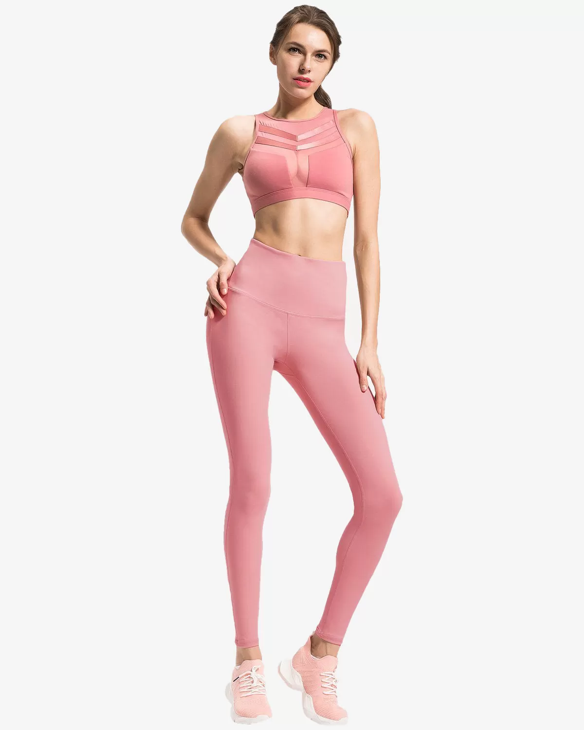 High Waist Tummy Yoga Leggings  60129