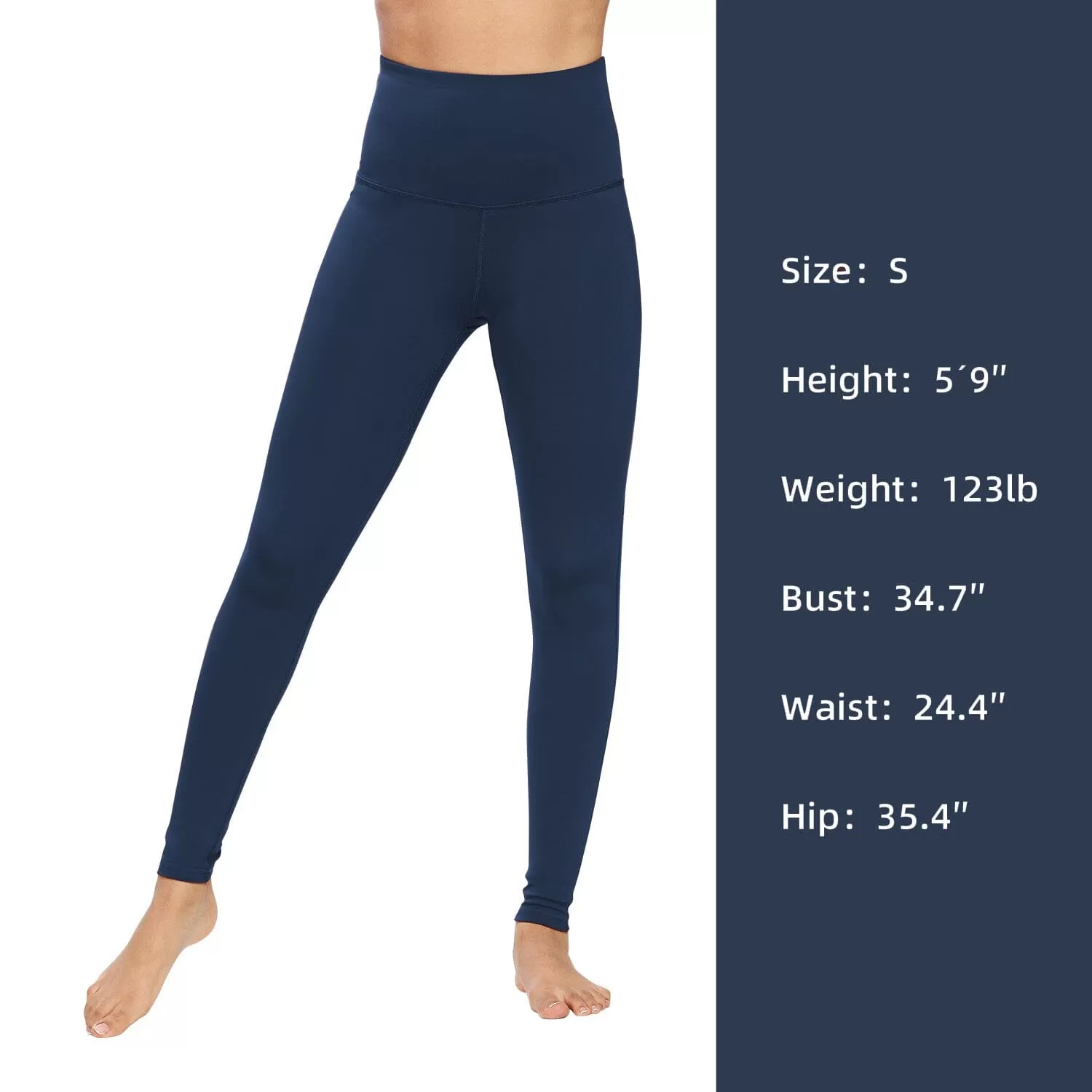 High Waist Tummy Yoga Leggings  60129