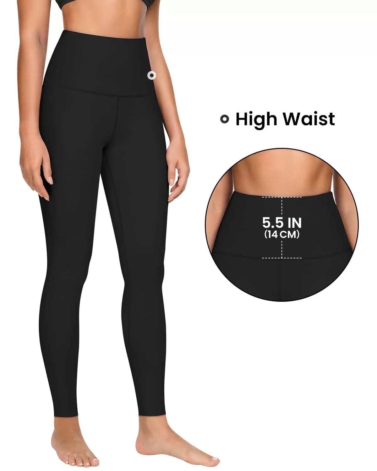 High Waist Tummy Yoga Leggings  60129