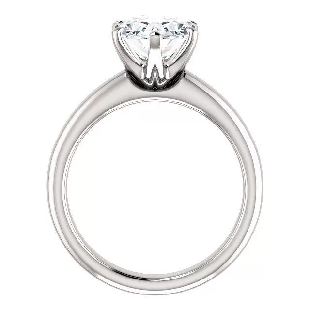 Infinite Six-Prong Solitaire Diamond Engagement Ring