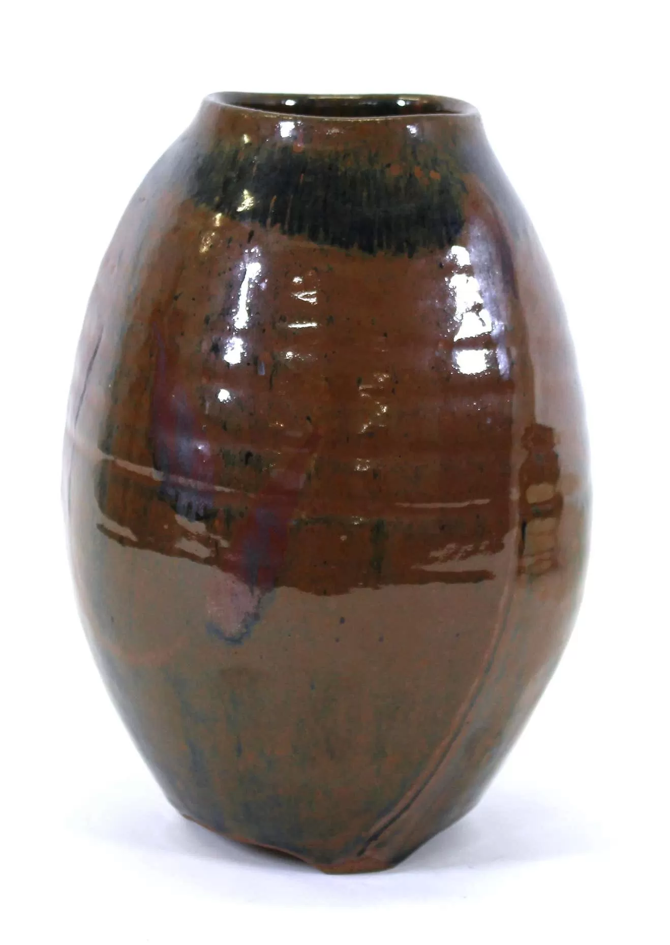 Japanese Mid-Century Modern Studio Pottery Vase