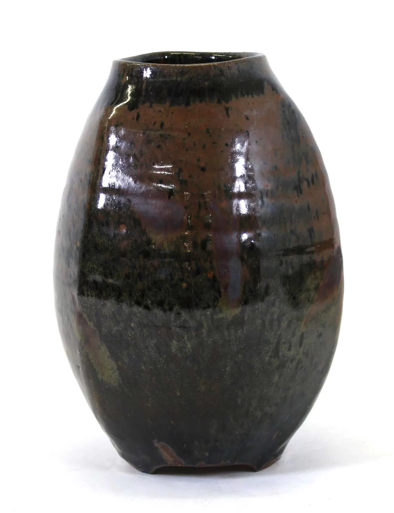 Japanese Mid-Century Modern Studio Pottery Vase