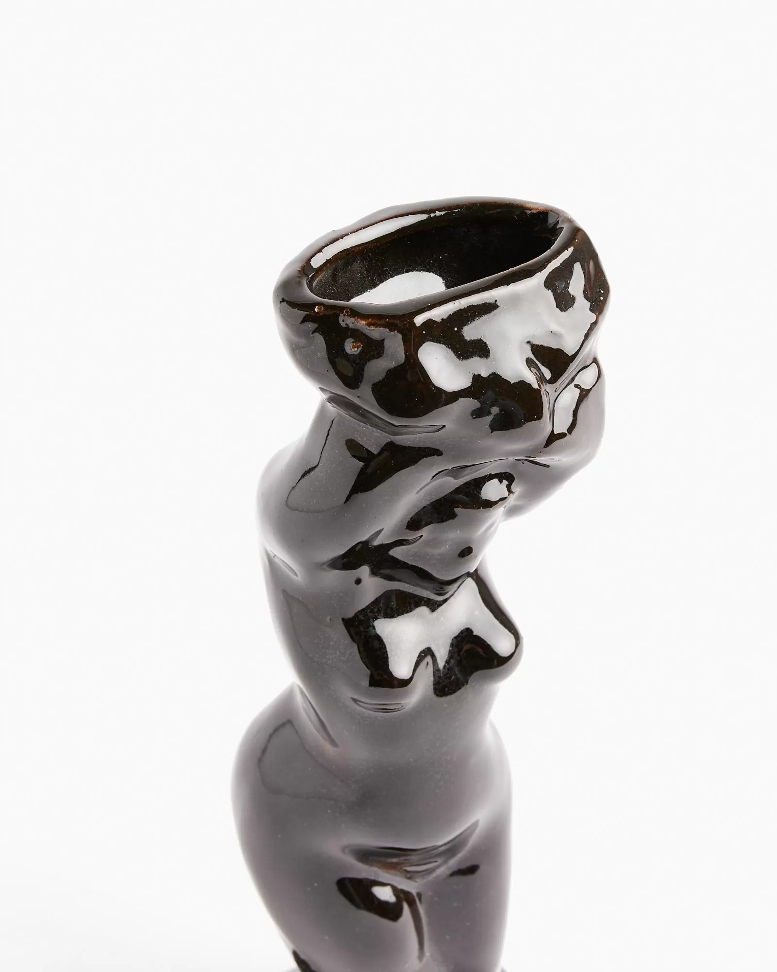 Josephine Vase in Noir