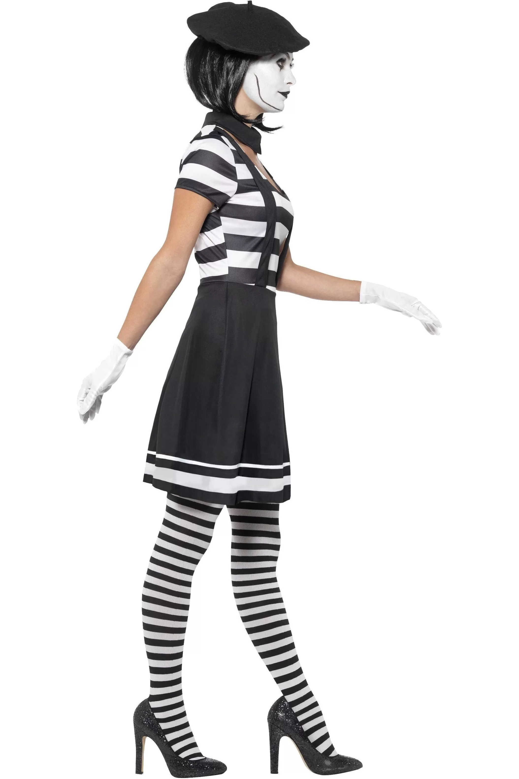 Lady Mime Artist Costume