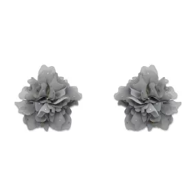 LELE X SJP ANTHRACITE PEONY SHOE CLIPS