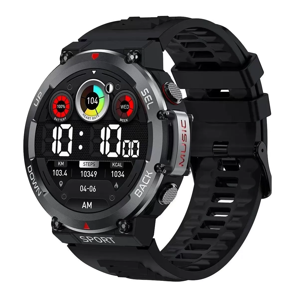 LF33 Smartwatch: Power and Versatility for Men