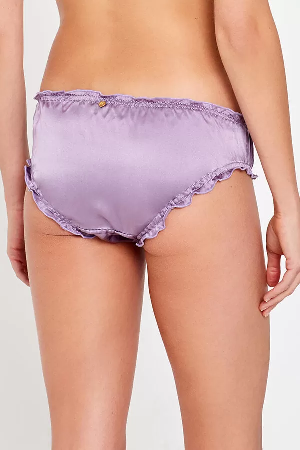 Lola Lavender Luxury Silk Knickers