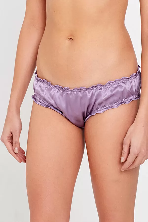 Lola Lavender Luxury Silk Knickers