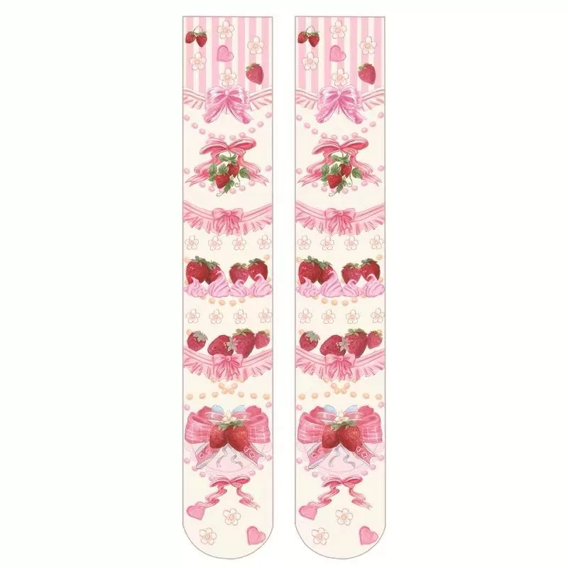 LOLITA CUTE STRAWBERRY STOCKINGS