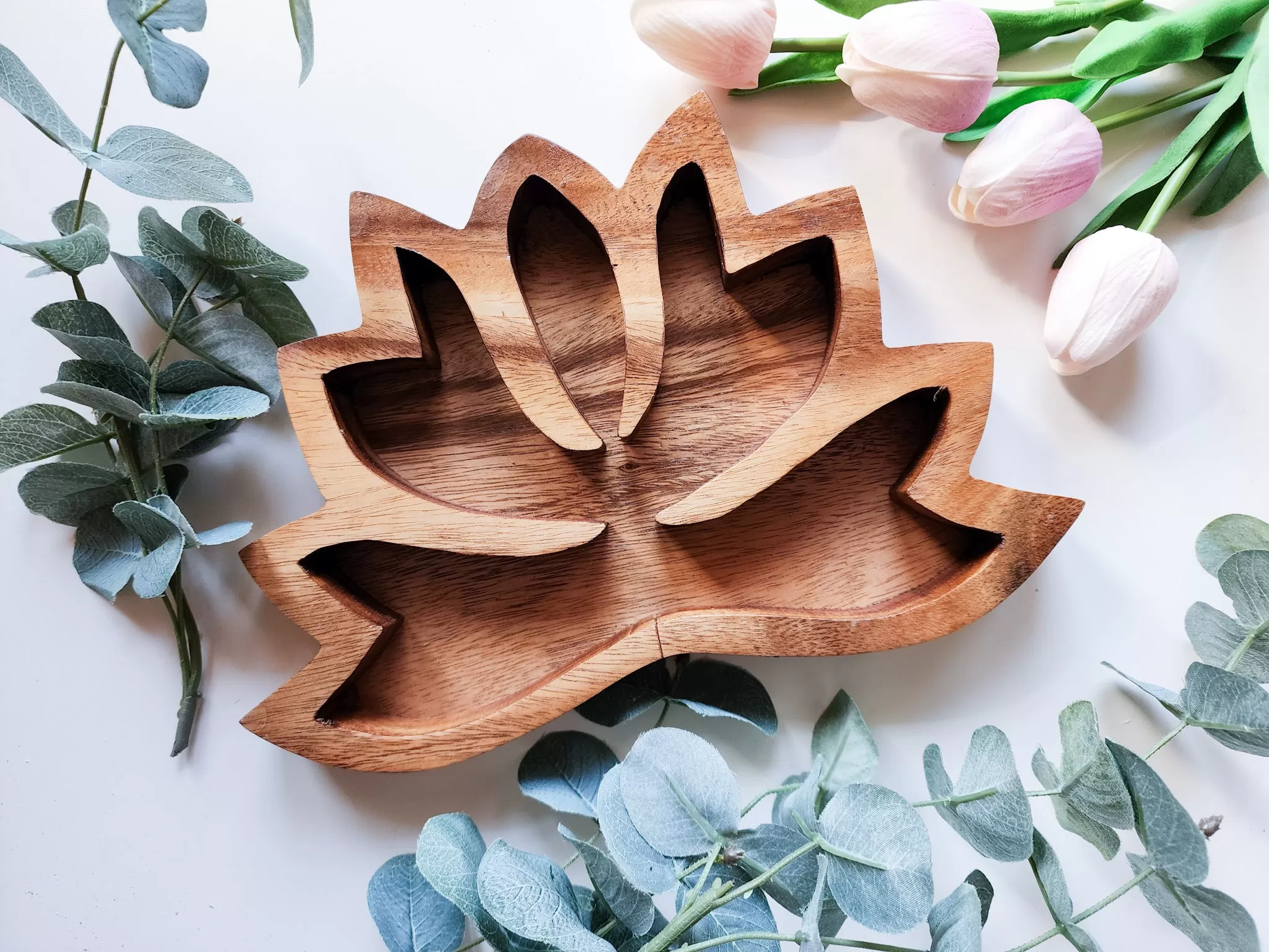 Lotus Wood Tray