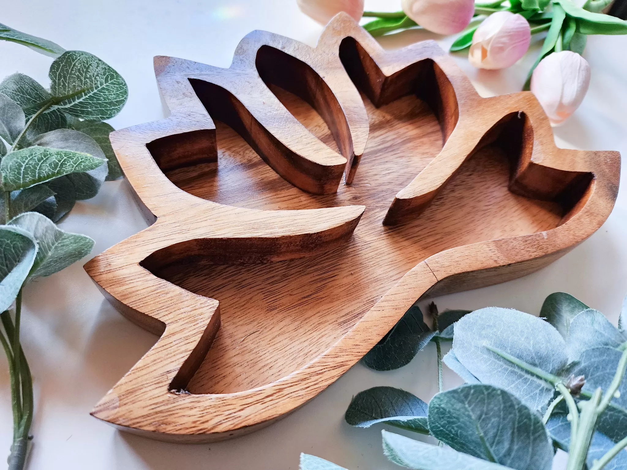 Lotus Wood Tray