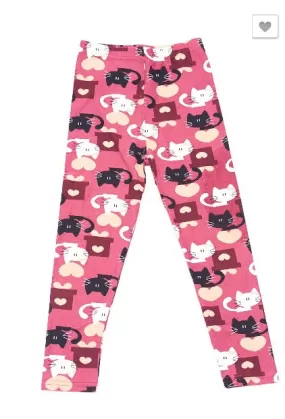 Lovely Kitten Leggings - Kids