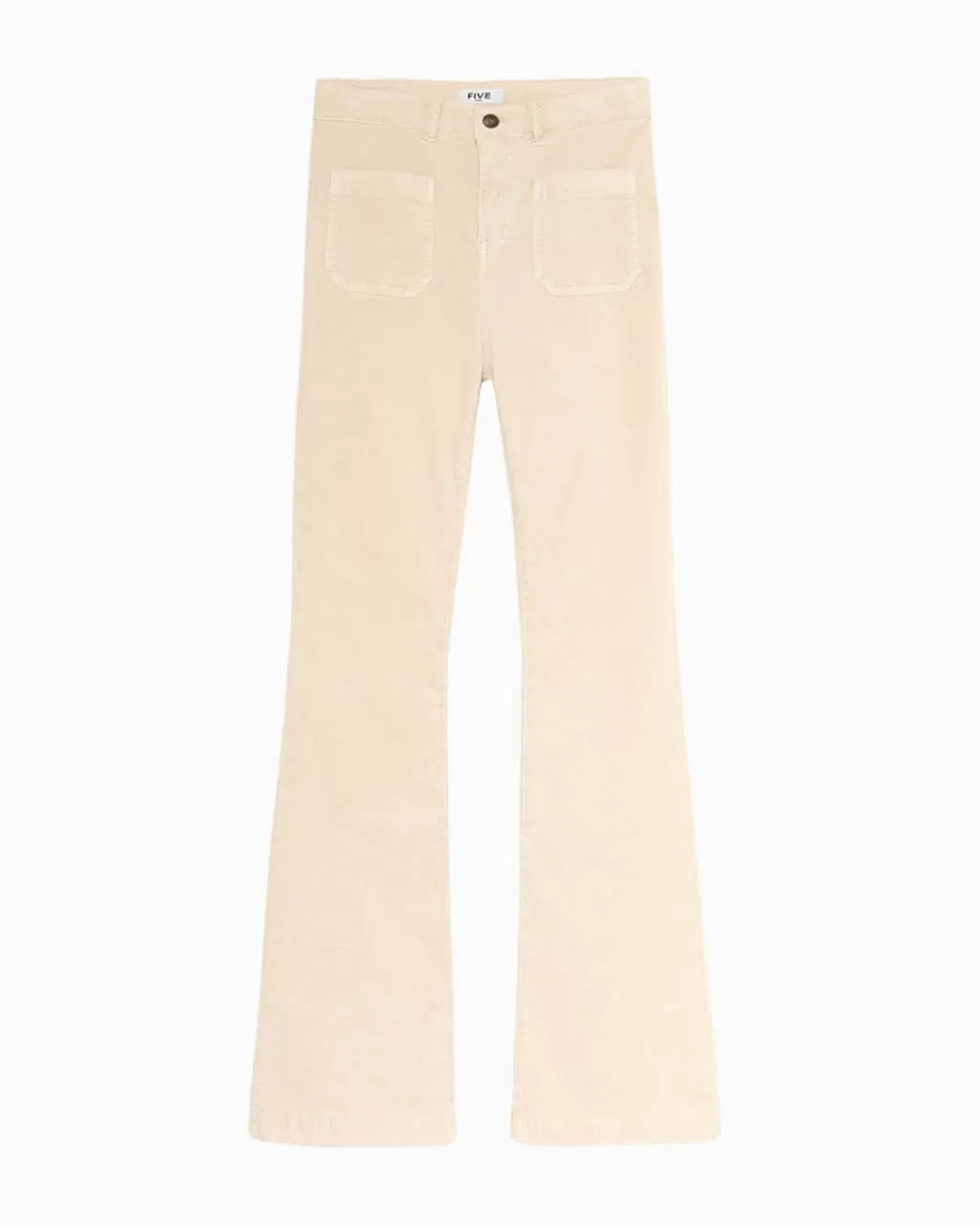 Luna Cord Trousers | Ecru