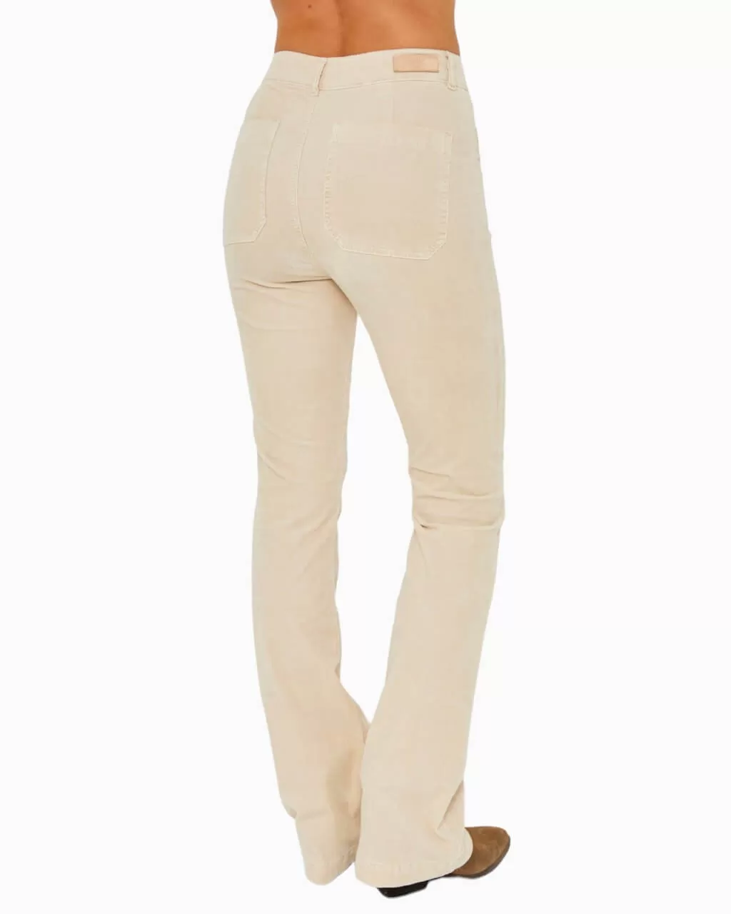 Luna Cord Trousers | Ecru