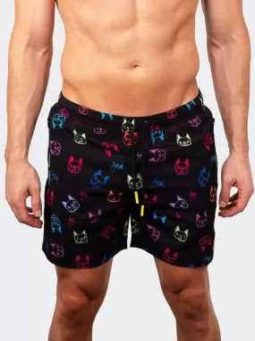 Maceoo Swim | Swim Lion Dog Black