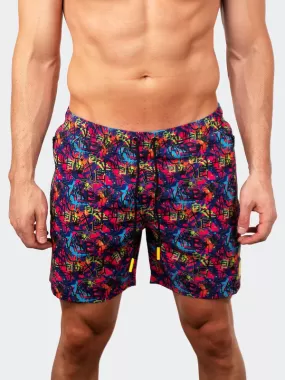 Maceoo Swim | Swim Lion Grafitti Pink