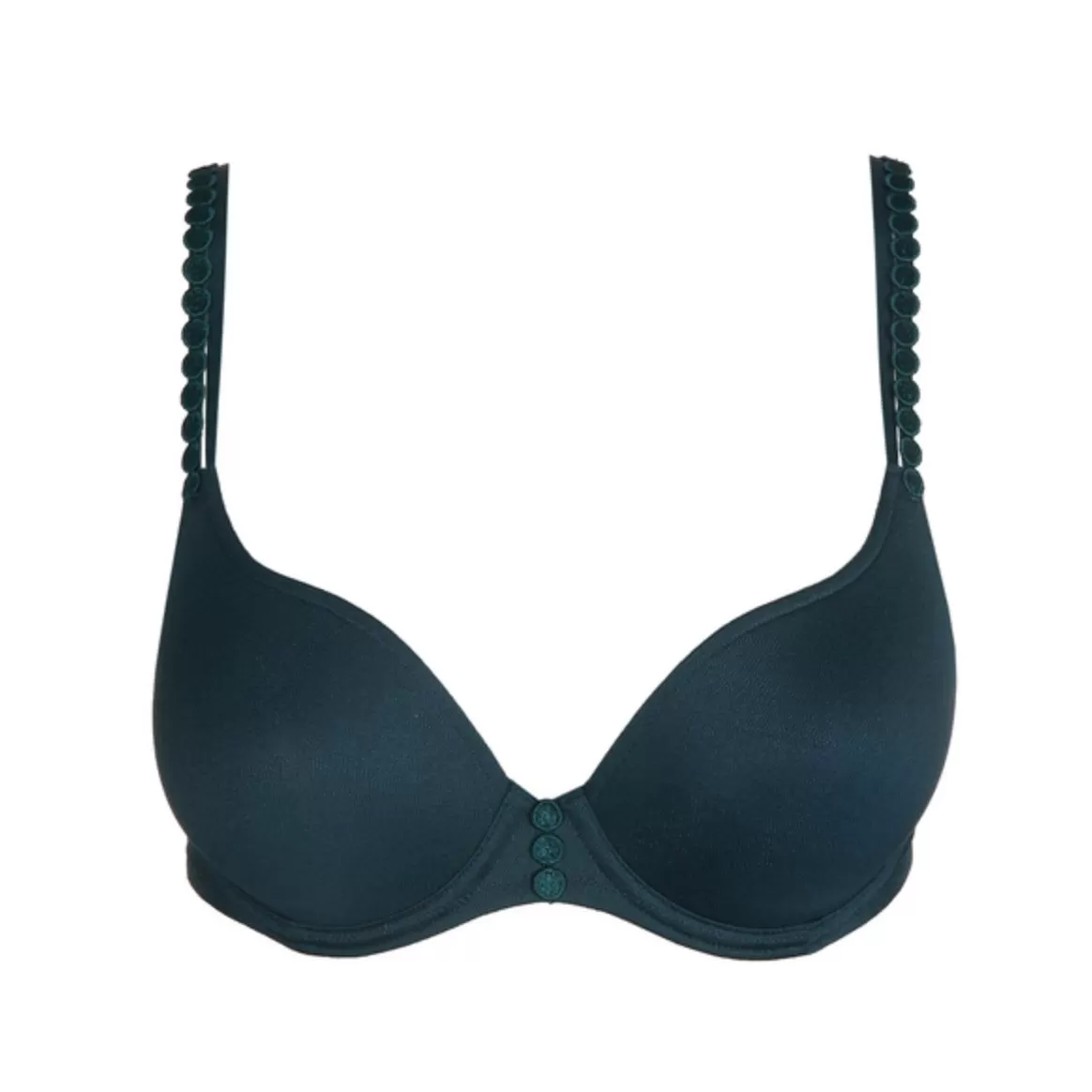 Marie Jo Tom Mini Padded Heart-Shape Bra in Empire Green 0122366