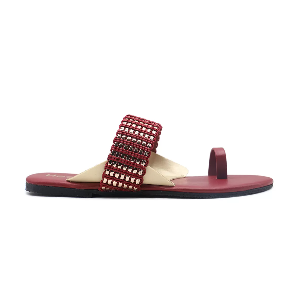 Maroon Casual Chappal 000391