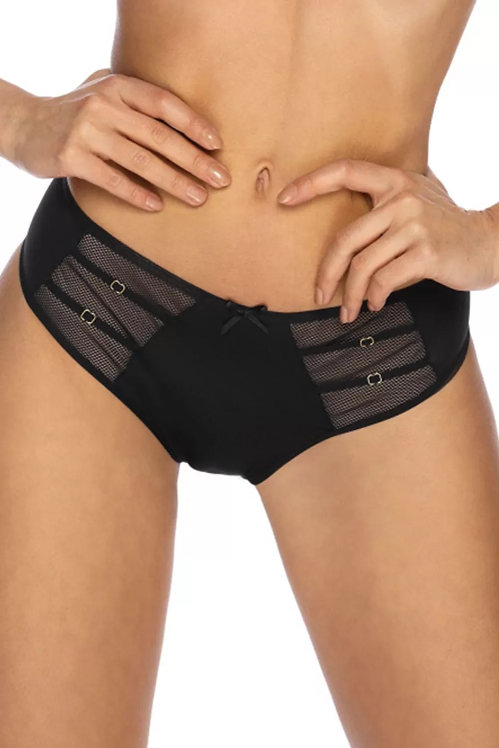 Mat Black Panties