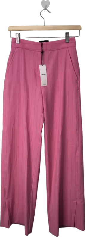 ME EM Pink Pinstripe Tailoring Man Pant UK 4