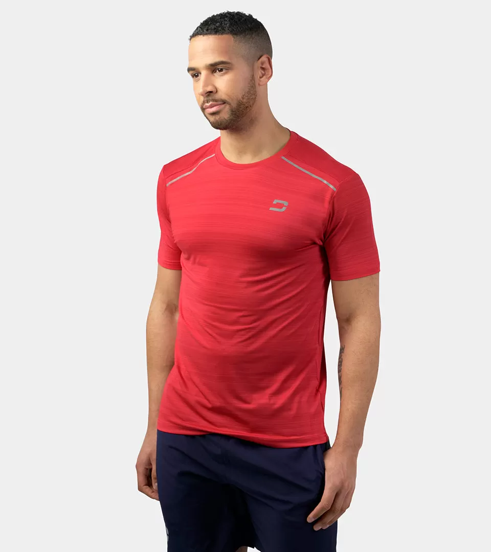 MEN'S MICRO SPORT T-SHIRT - RED