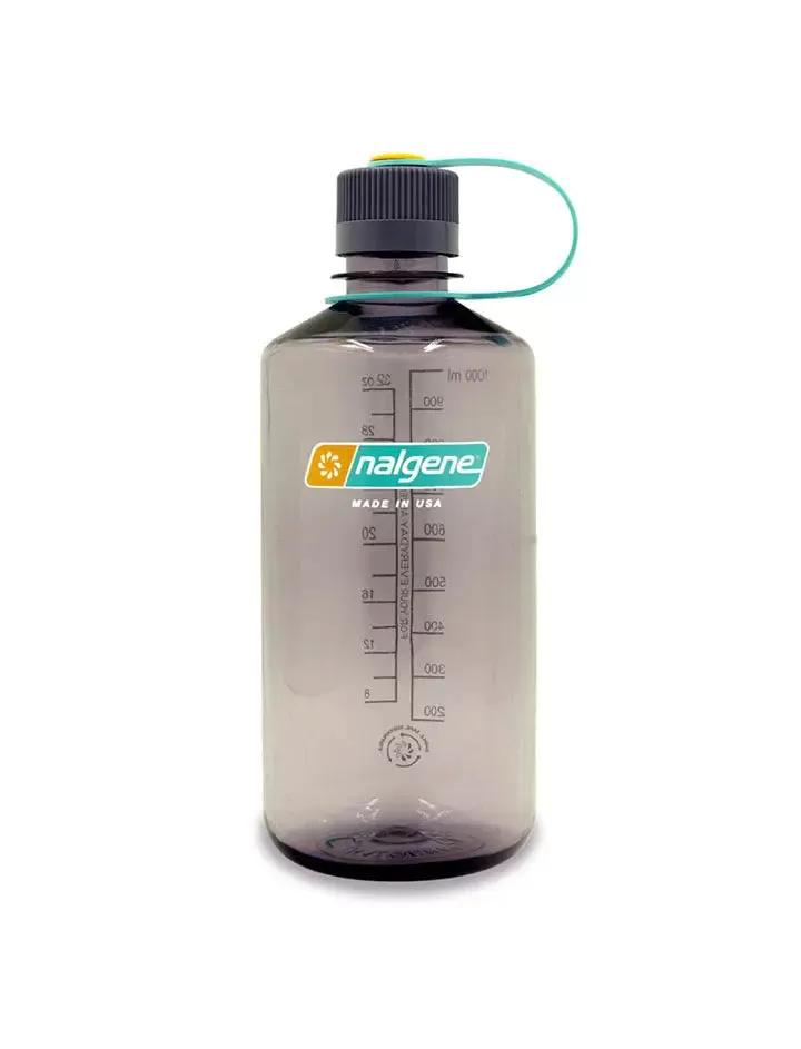 Nalgene Narrow Mouth 1L Tritan Sustain Bottle Aubergine