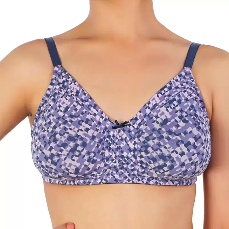 Non padded Cotton Printed bra for Ladies