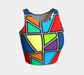 Painted Window Pane Crop Top