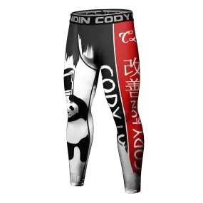 Panda 'Wildlife' Elite Compression Leggings Spats