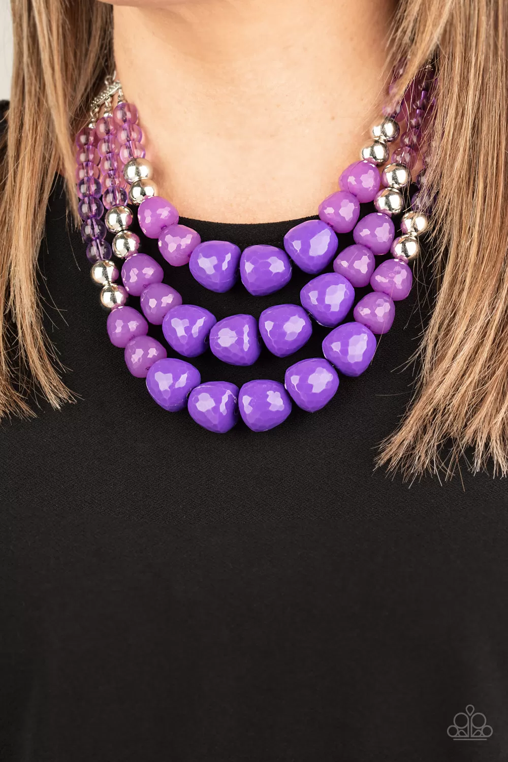 Paparazzi Accessories - Forbidden Fruit - Purple Necklace