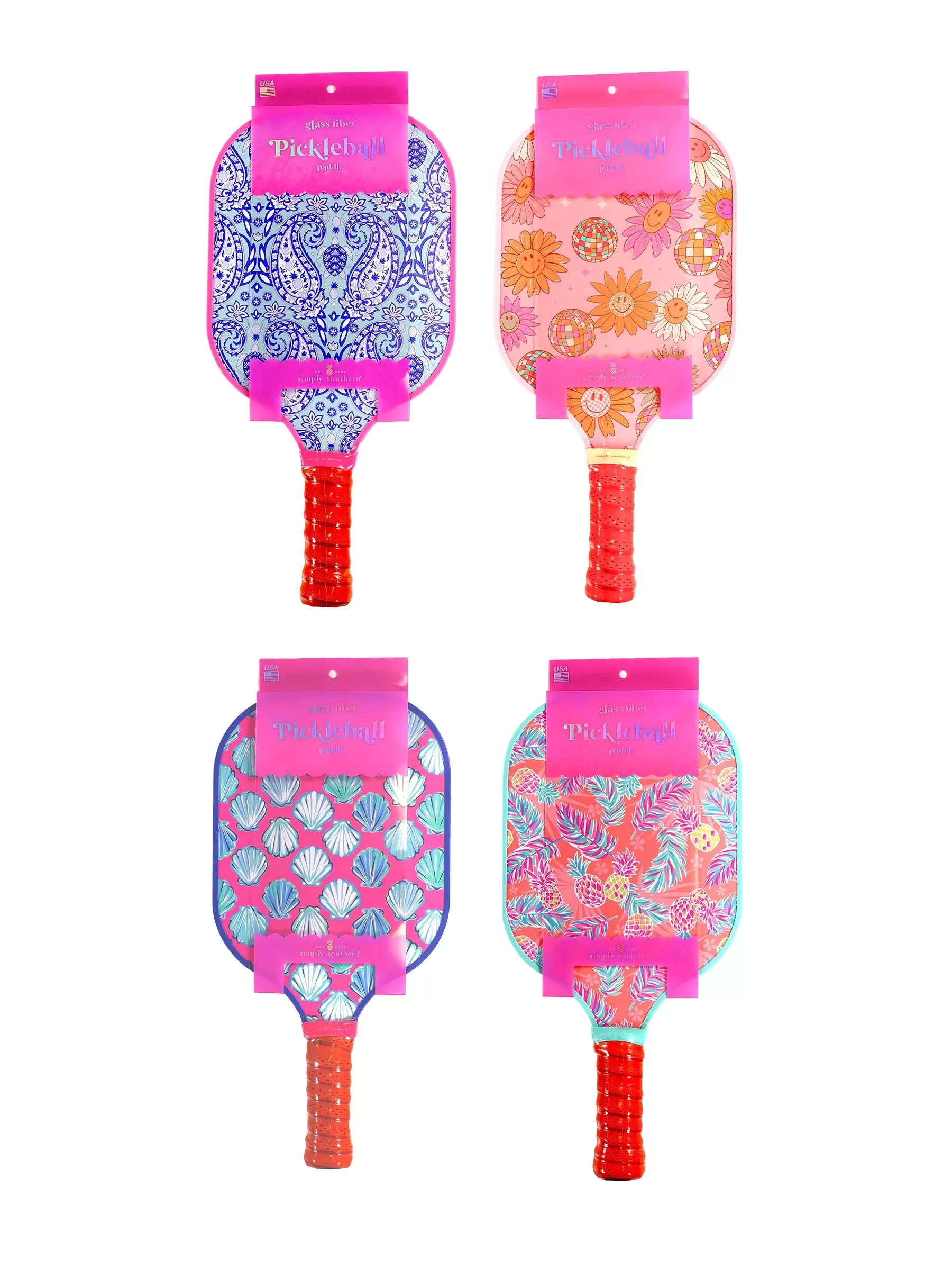 Pickleball Paddles by Simply Southern