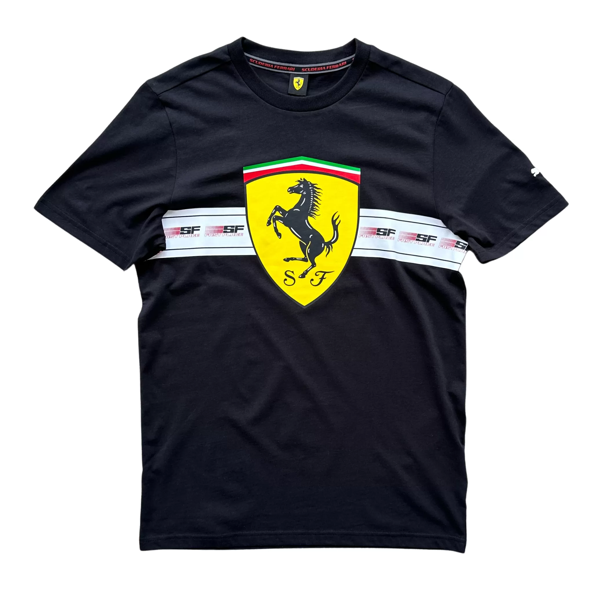 Puma Scuderia Ferrari Shield Tee (Black)