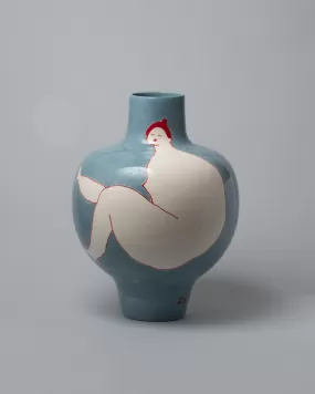 Queen Blue Vase