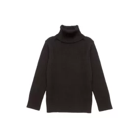 Ribbed Turtleneck black