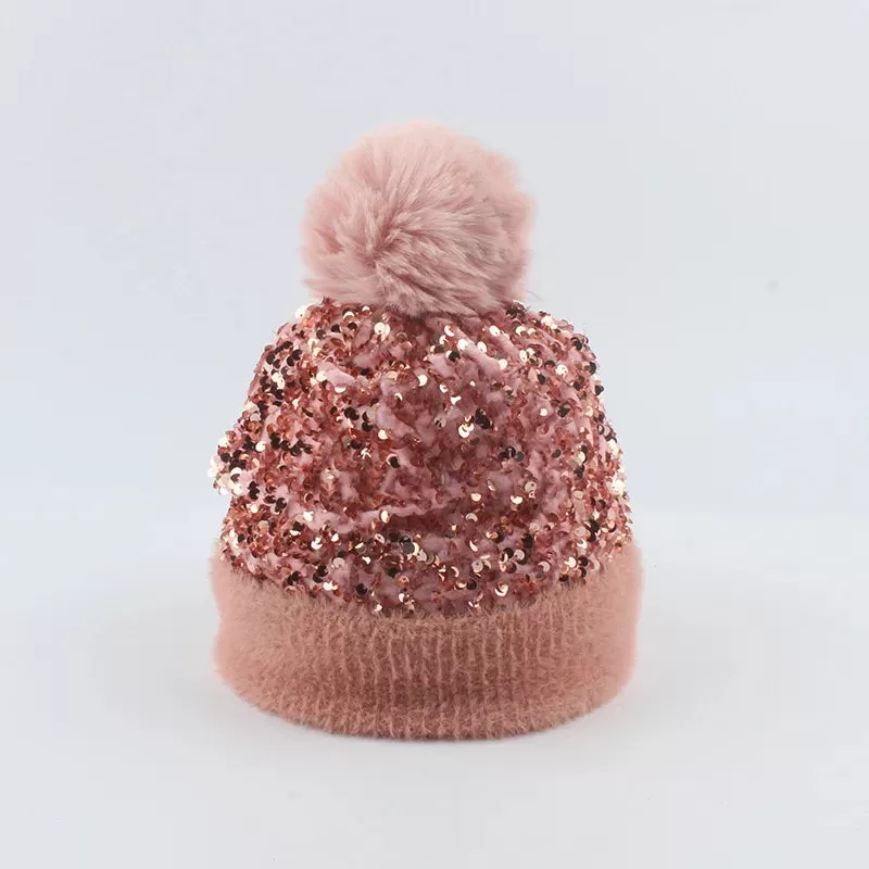 Sequins Beanie Skullies