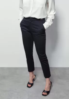 Side Buckle Trousers