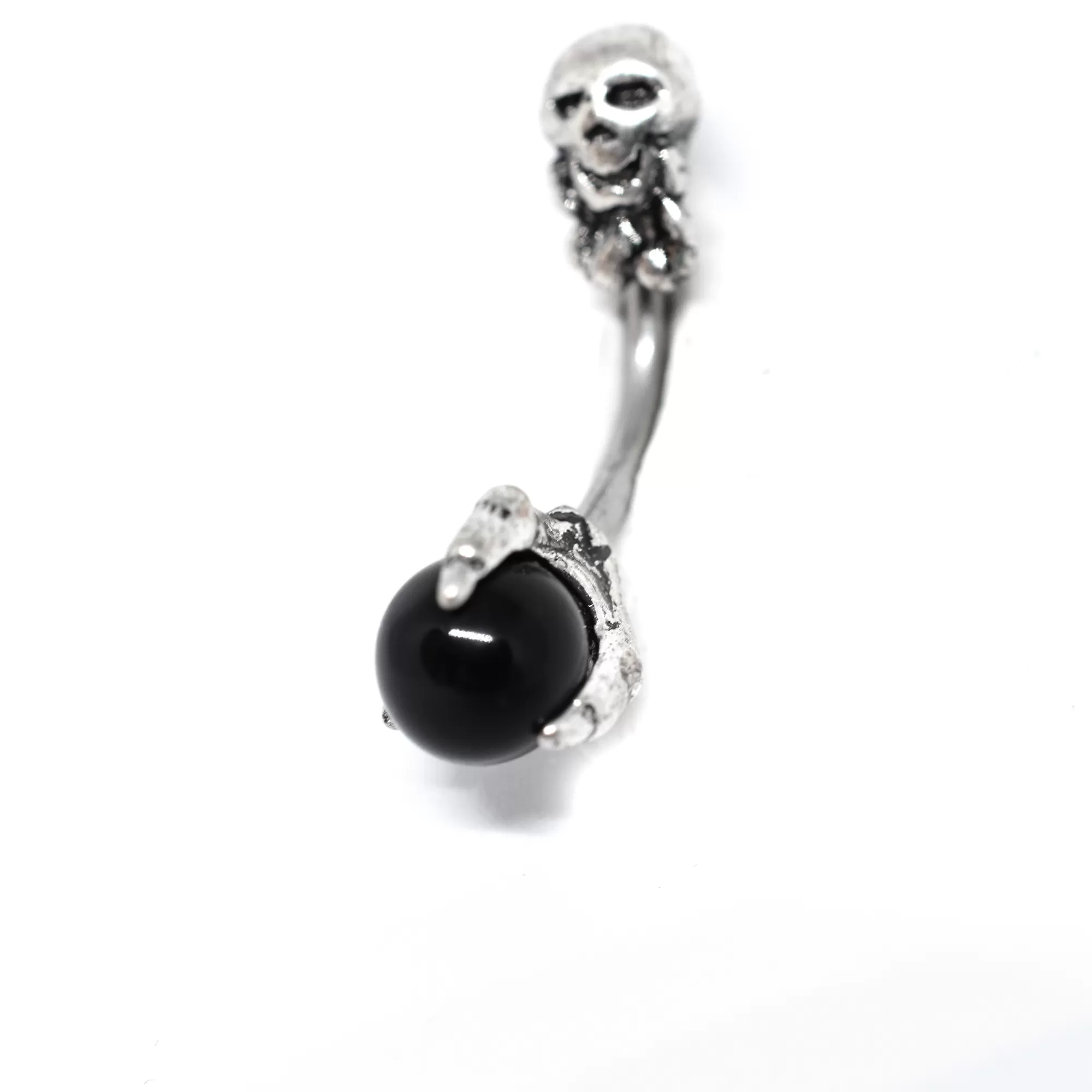 Skull Claw Belly Ring