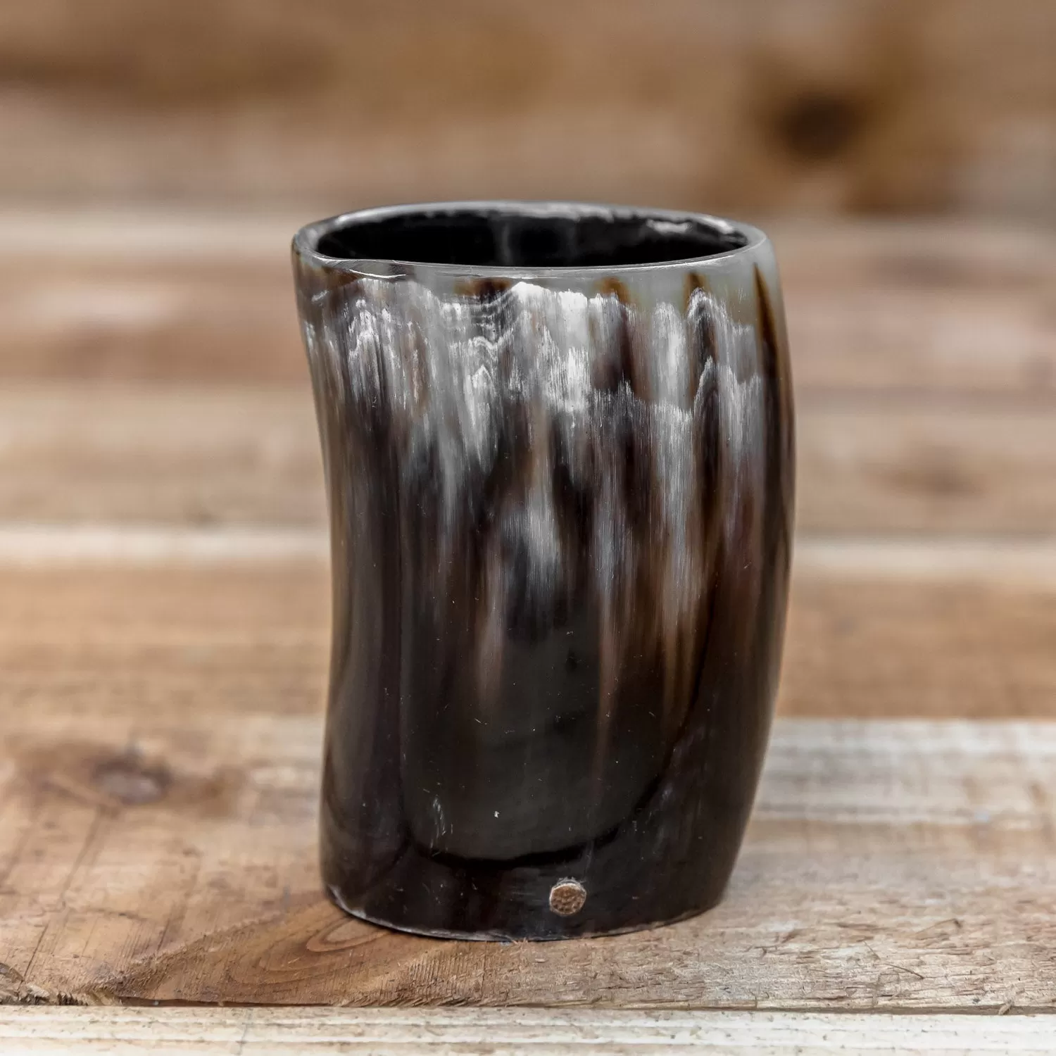 Small Horn Cup (hidden wooden bottom)