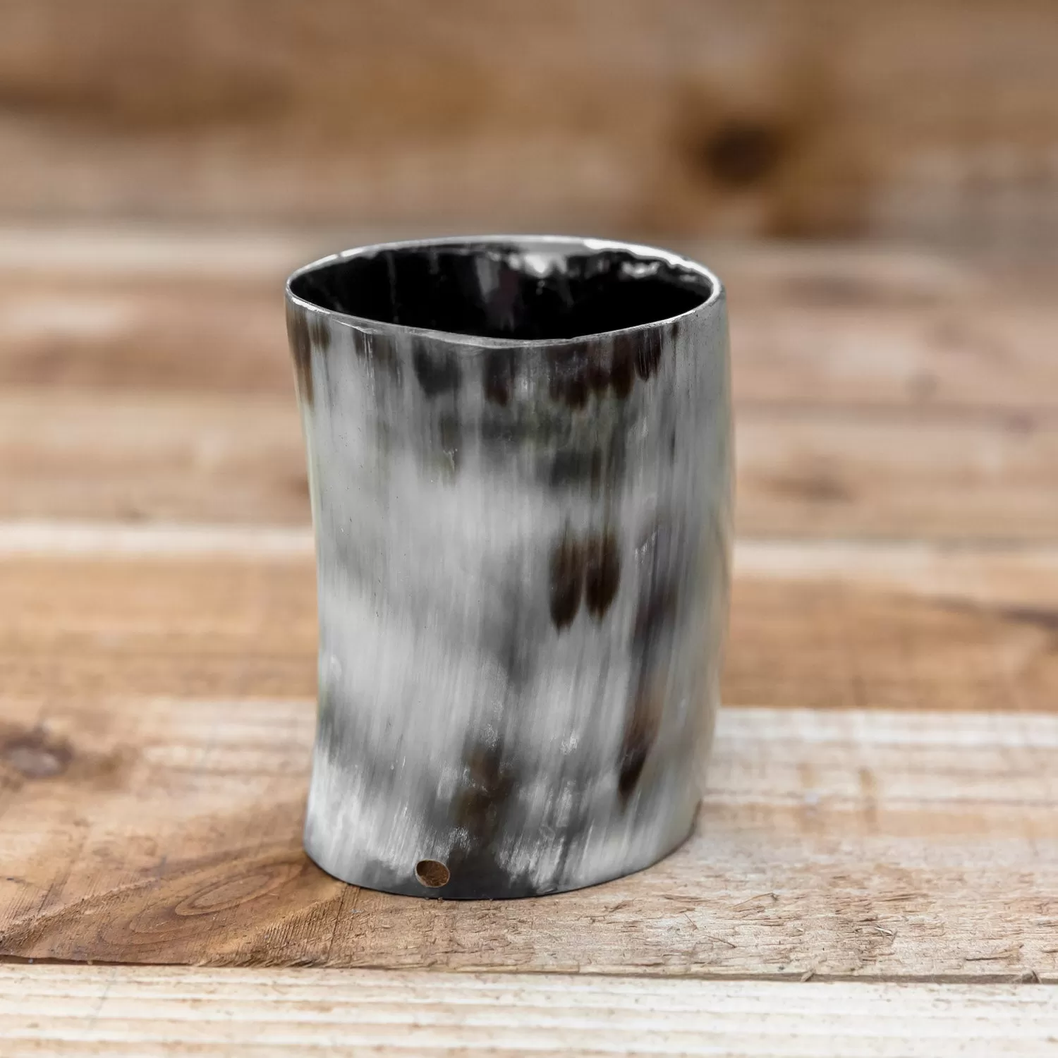 Small Horn Cup (hidden wooden bottom)