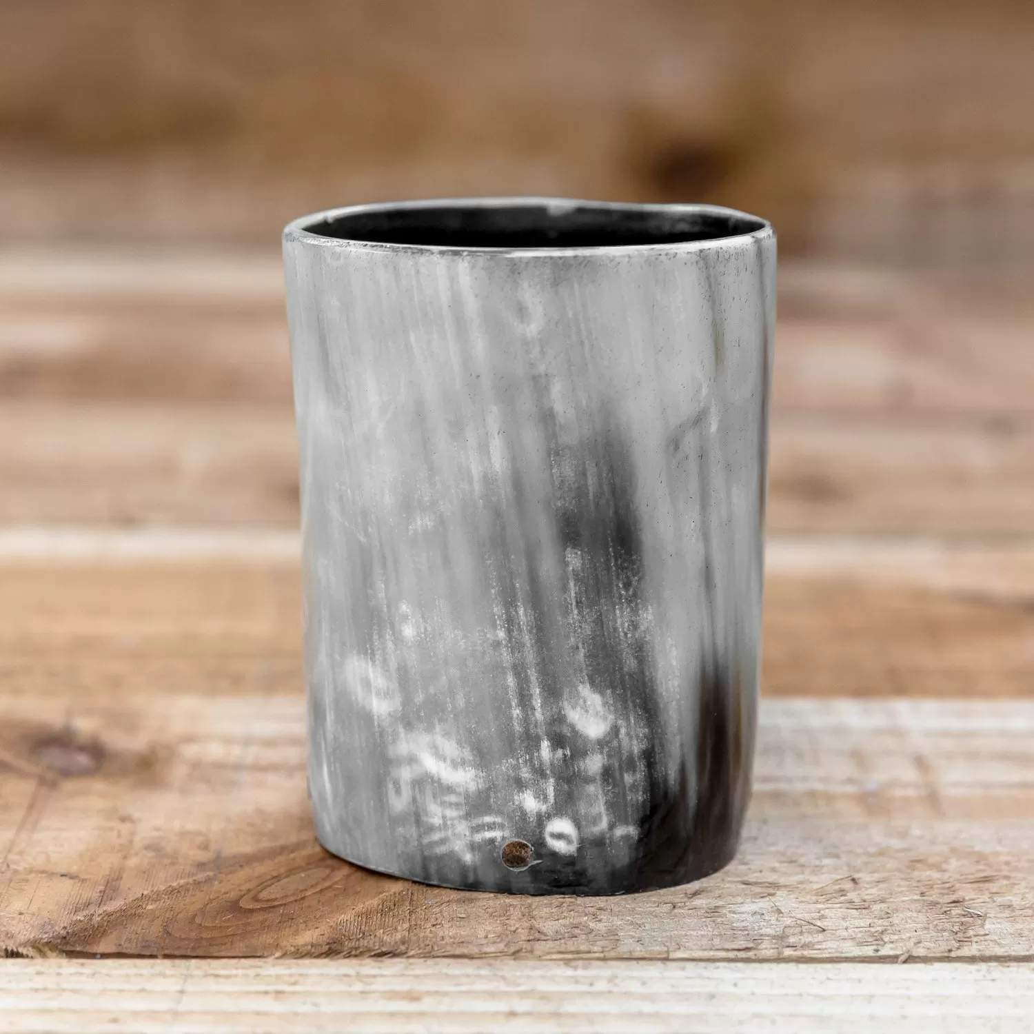 Small Horn Cup (hidden wooden bottom)