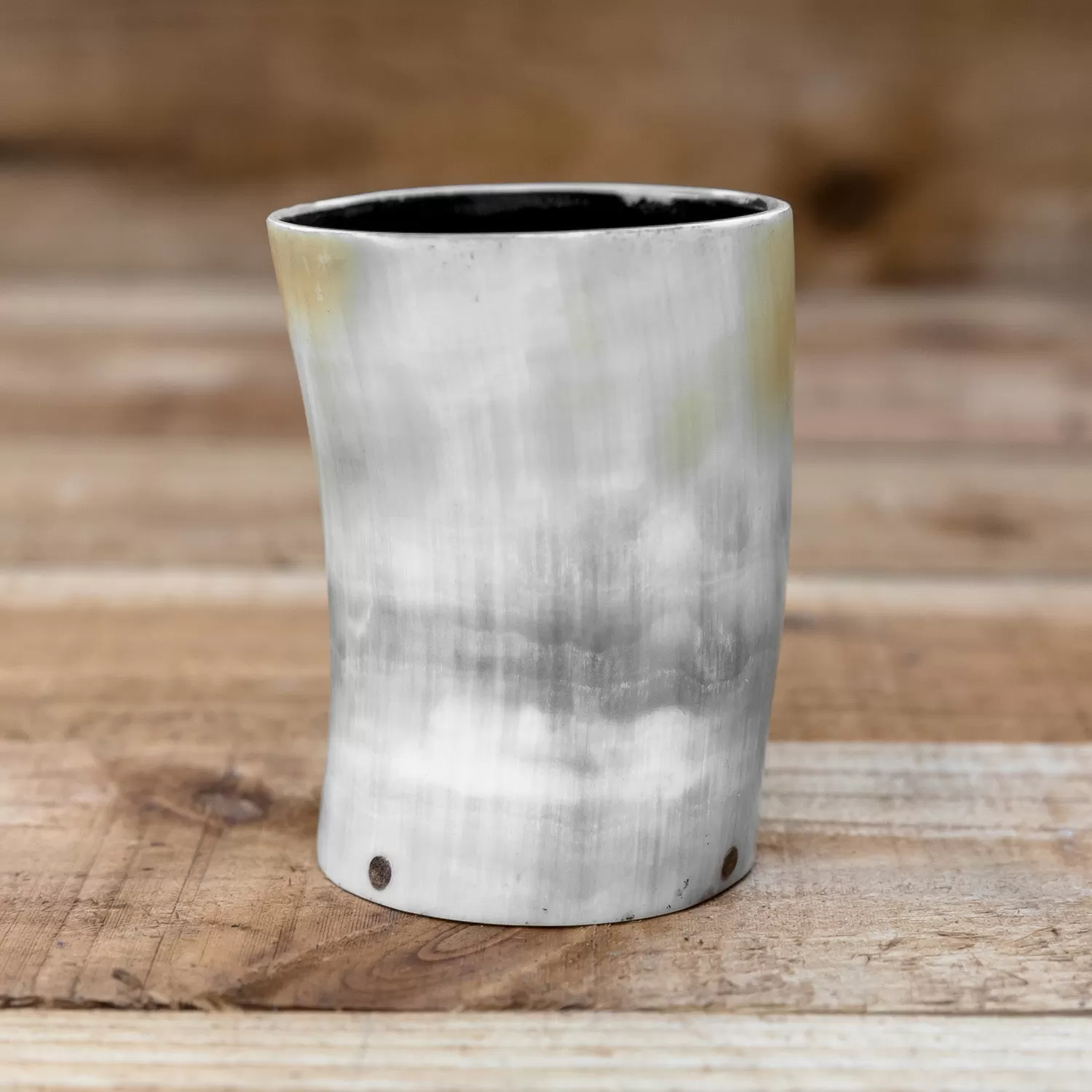 Small Horn Cup (hidden wooden bottom)