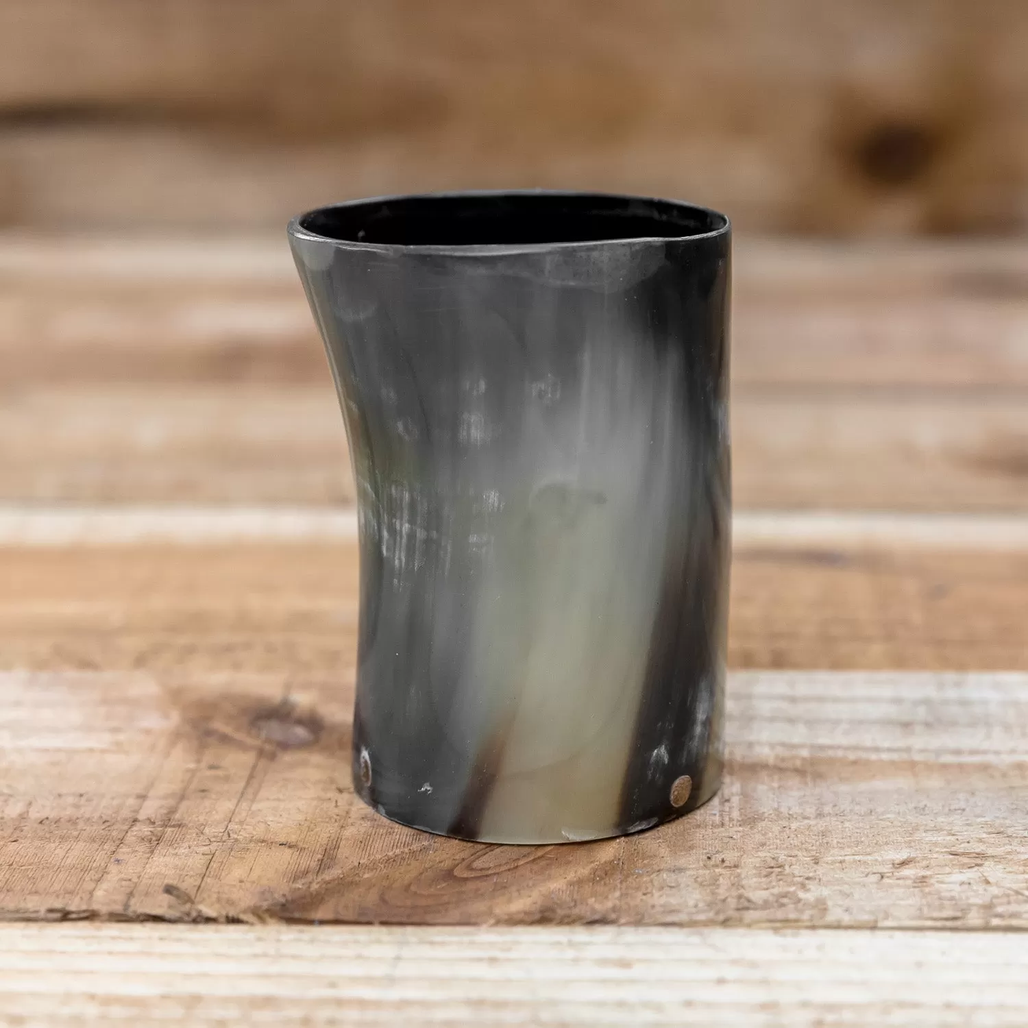 Small Horn Cup (hidden wooden bottom)