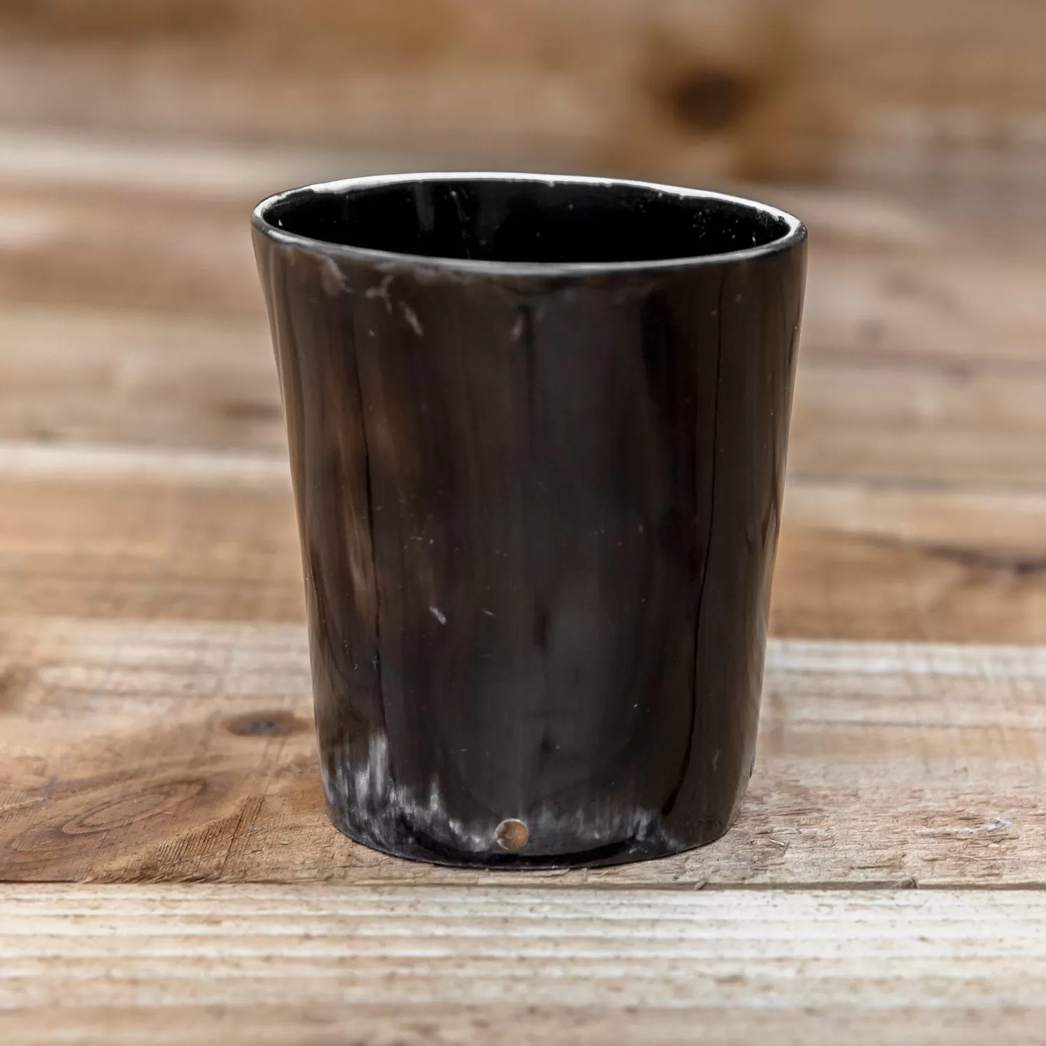 Small Horn Cup (hidden wooden bottom)