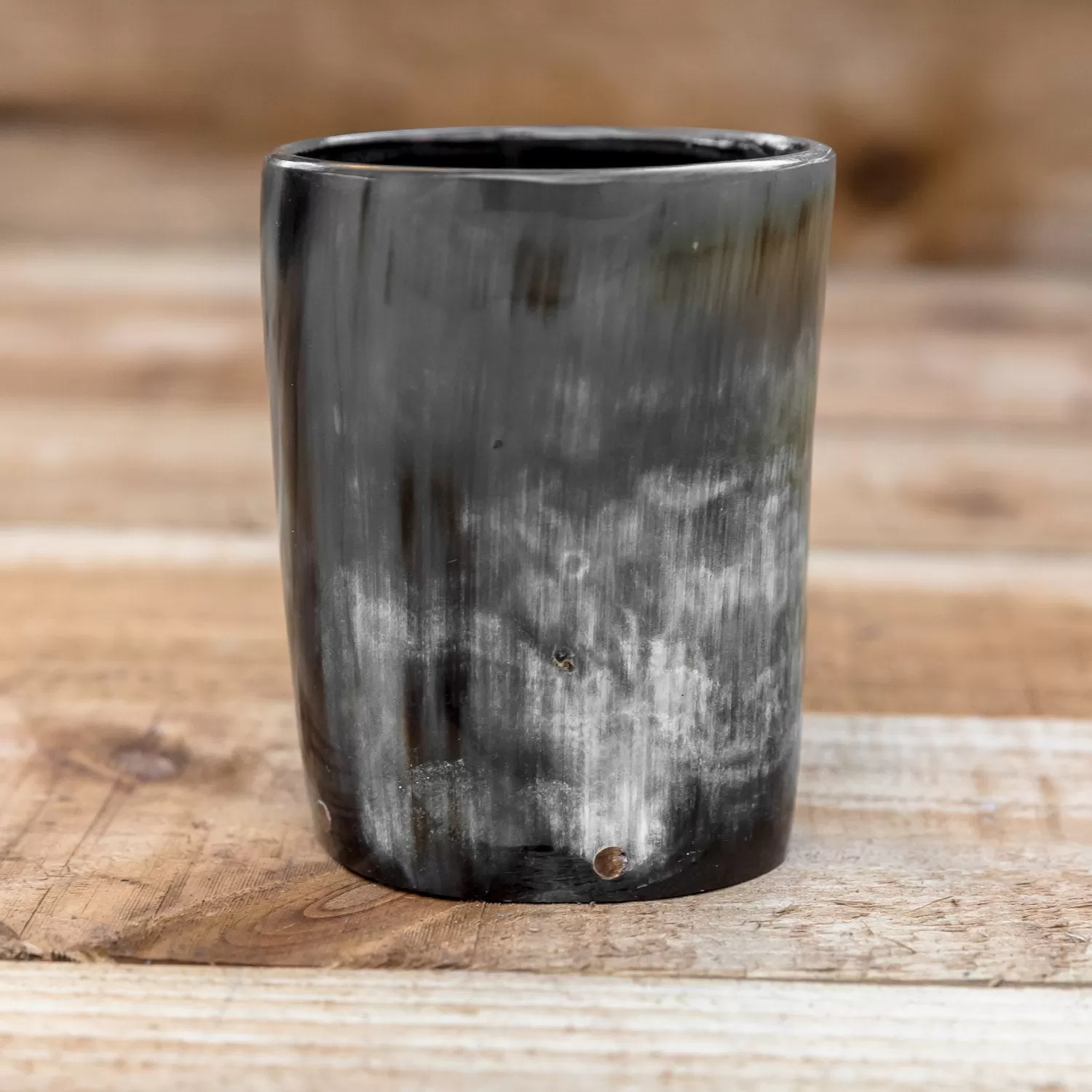 Small Horn Cup (hidden wooden bottom)