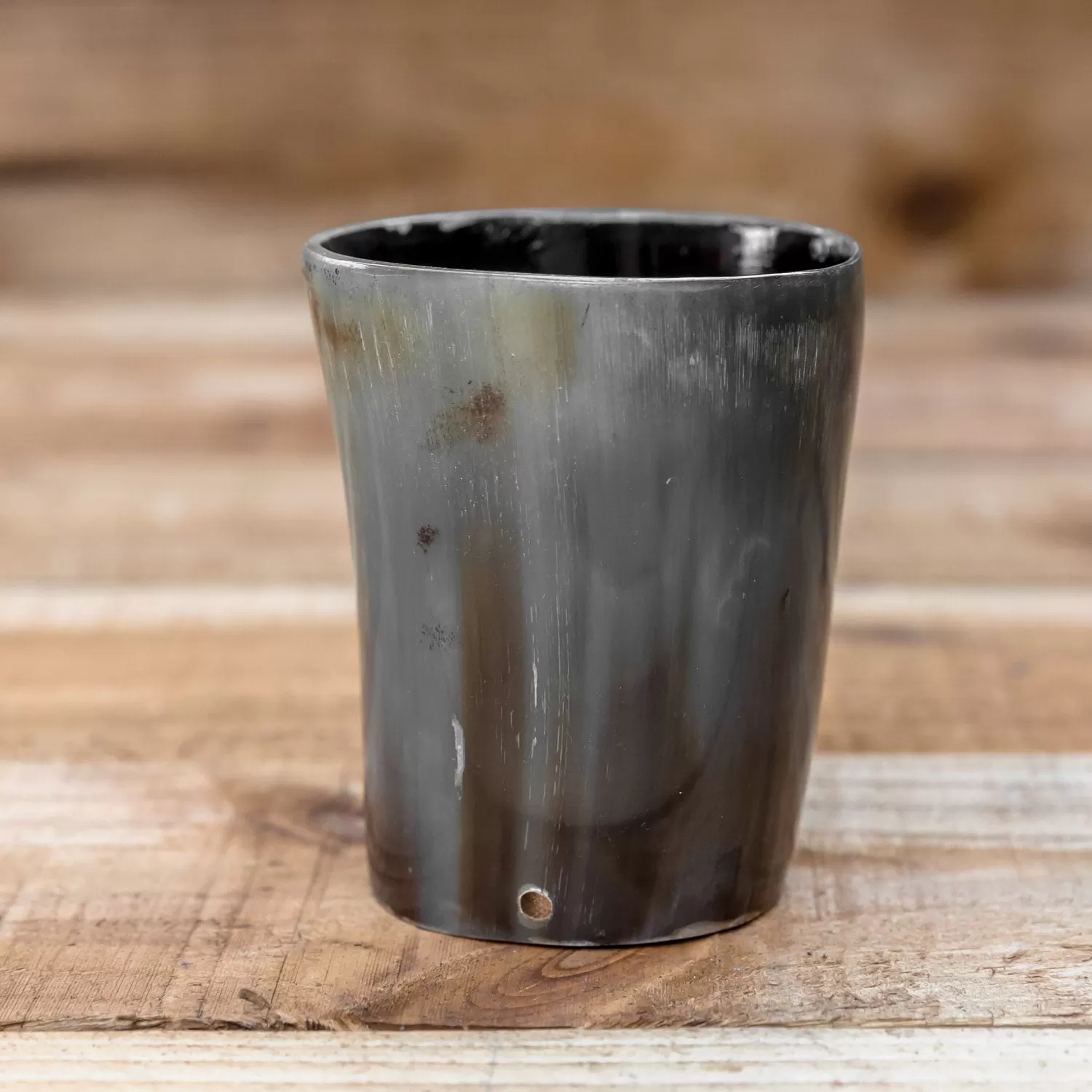 Small Horn Cup (hidden wooden bottom)