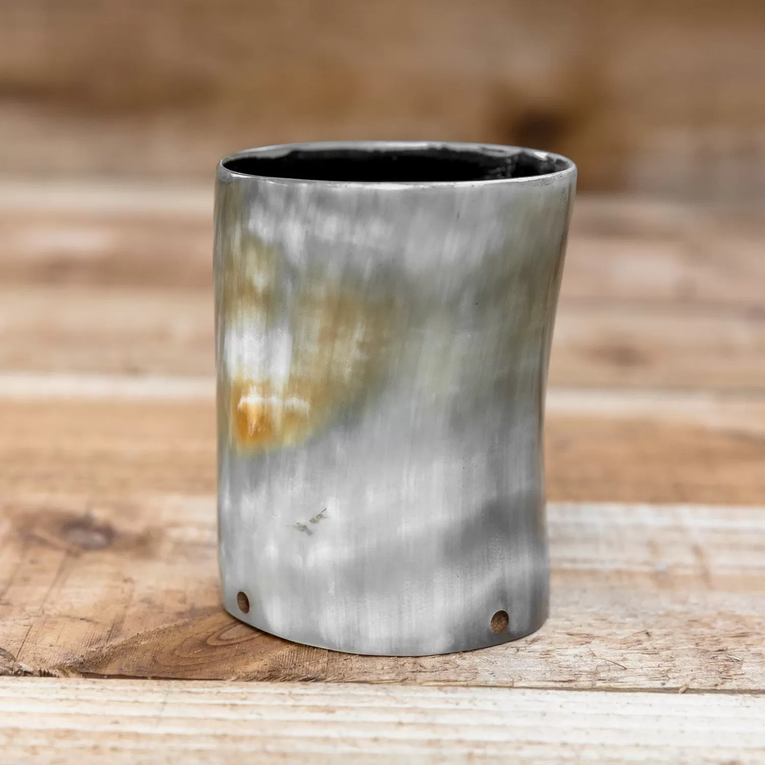 Small Horn Cup (hidden wooden bottom)