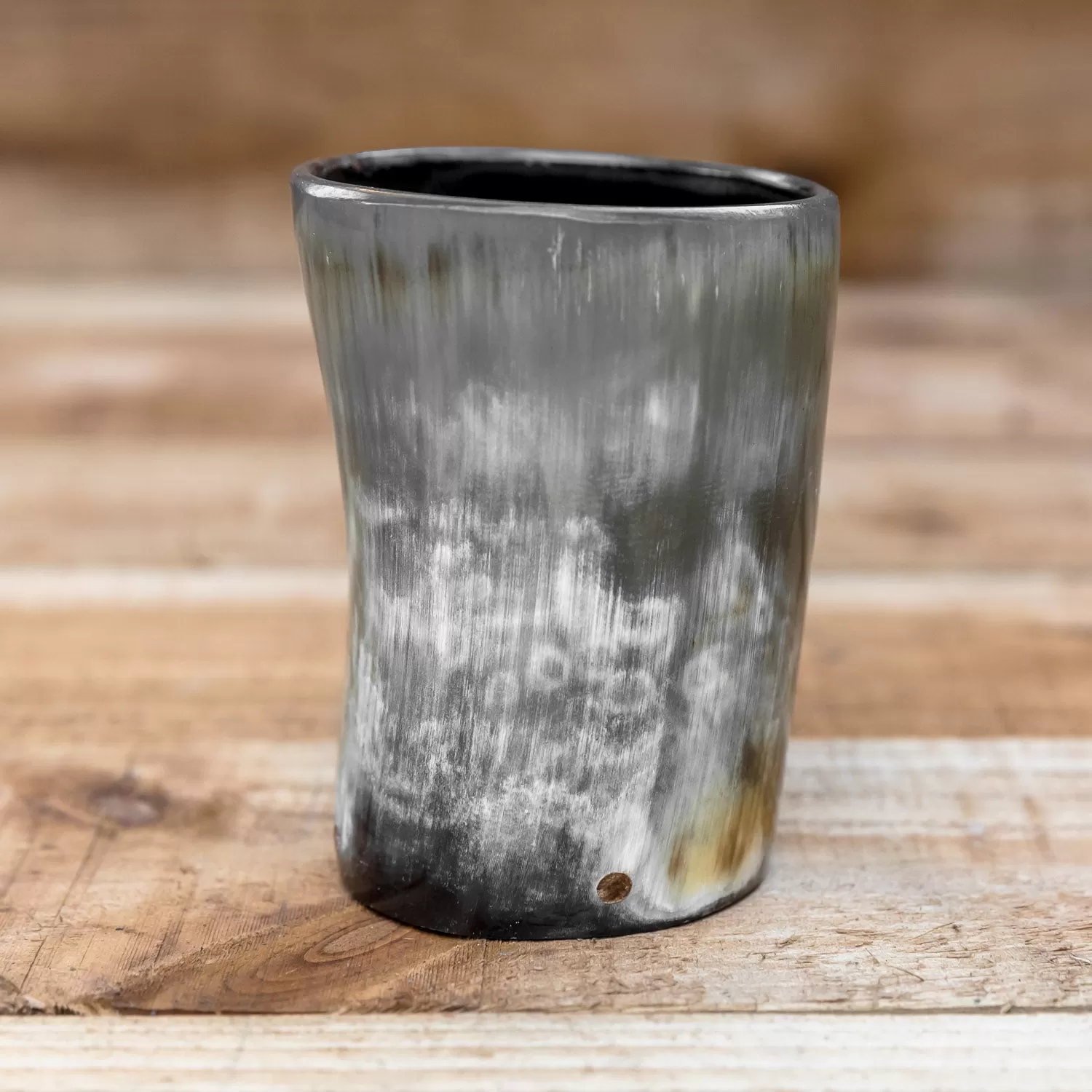 Small Horn Cup (hidden wooden bottom)