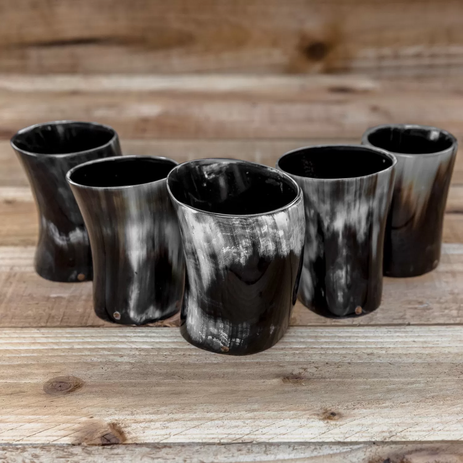 Small Horn Cup (hidden wooden bottom)