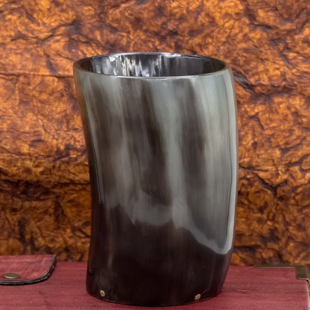 Small Horn Cup (hidden wooden bottom)