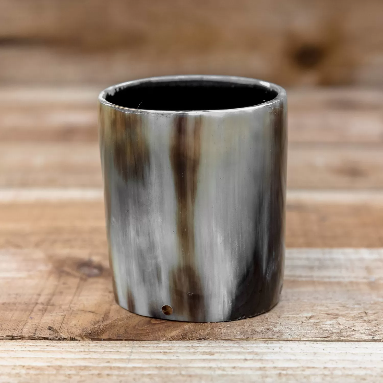 Small Horn Cup (hidden wooden bottom)